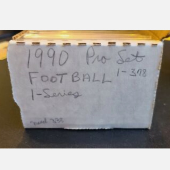 NFL Pro set 1990 trading card set - Picture 3 of 3